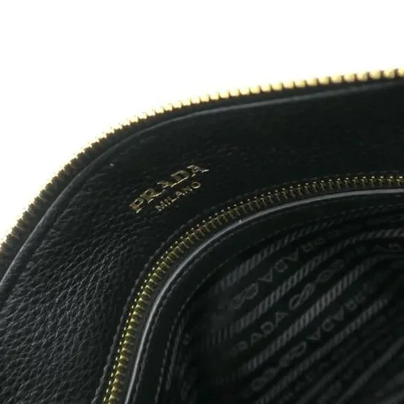 Prada Leather Black Shoulder Bag - Picture 6 of 9